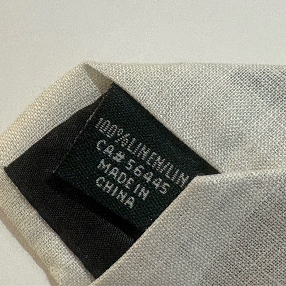 Preppy J. Crew Ivory Tan Printed Neck Tie NWT Business Casual - Picture 4 of 6